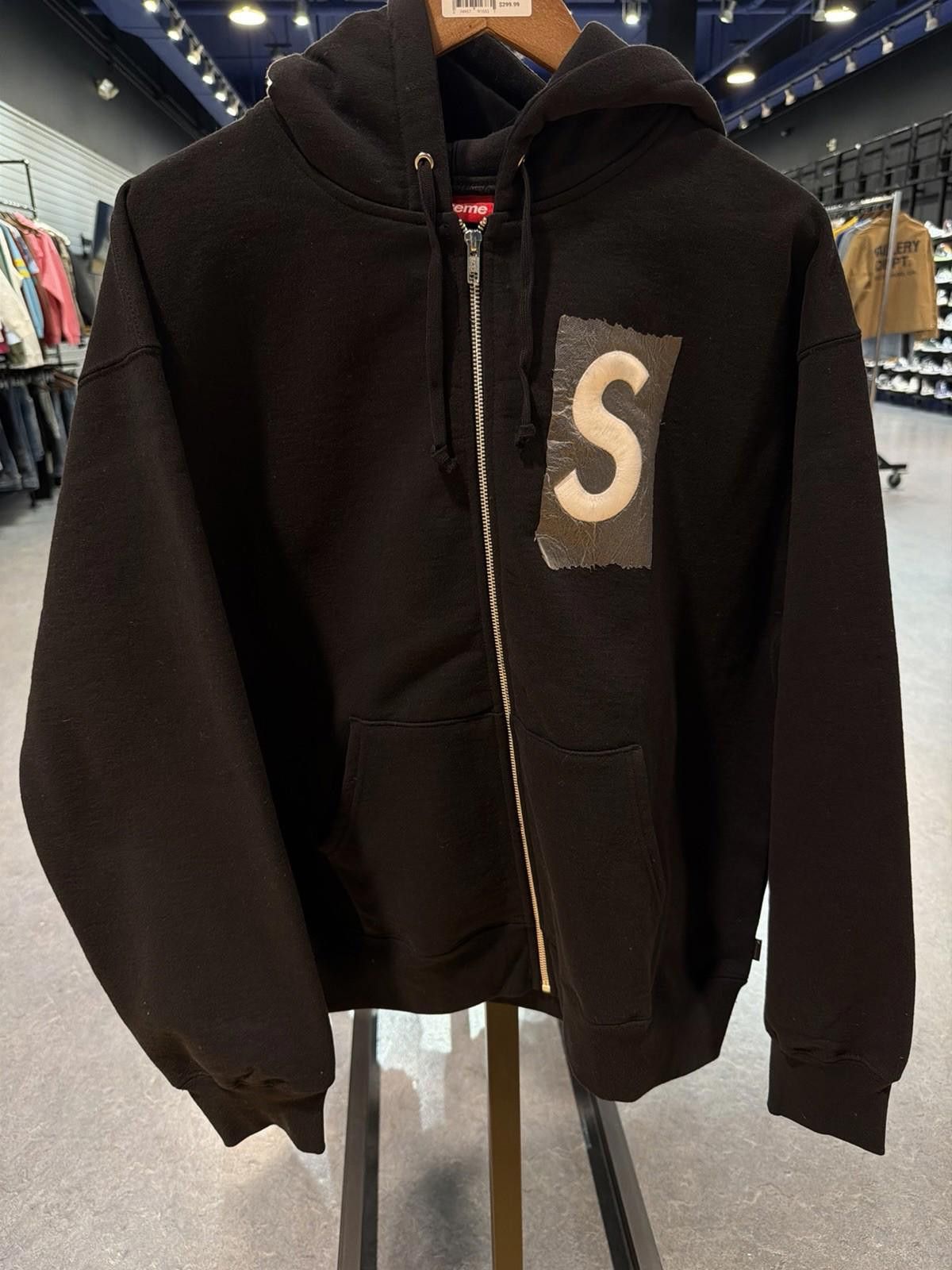 Supreme Supreme S Logo Zip Up Hooded Sweatshirt (Large) NEW Size US L / EU 52-54 / 3 - 1 Thumbnail