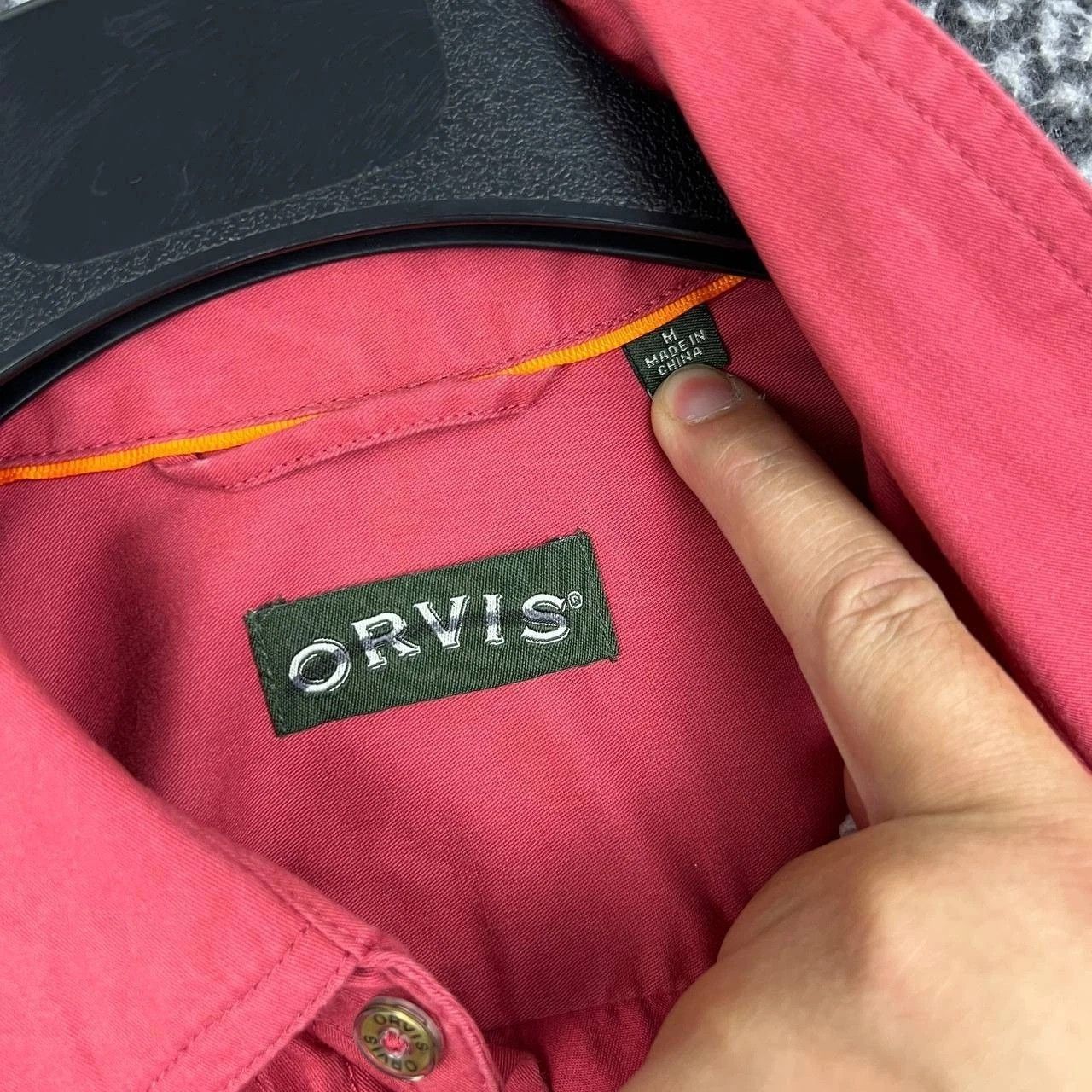Orvis Orvis Button Up Shirt Men Long Sleeve Collared Pocket M Size US M / EU 48-50 / 2 - 5 Thumbnail