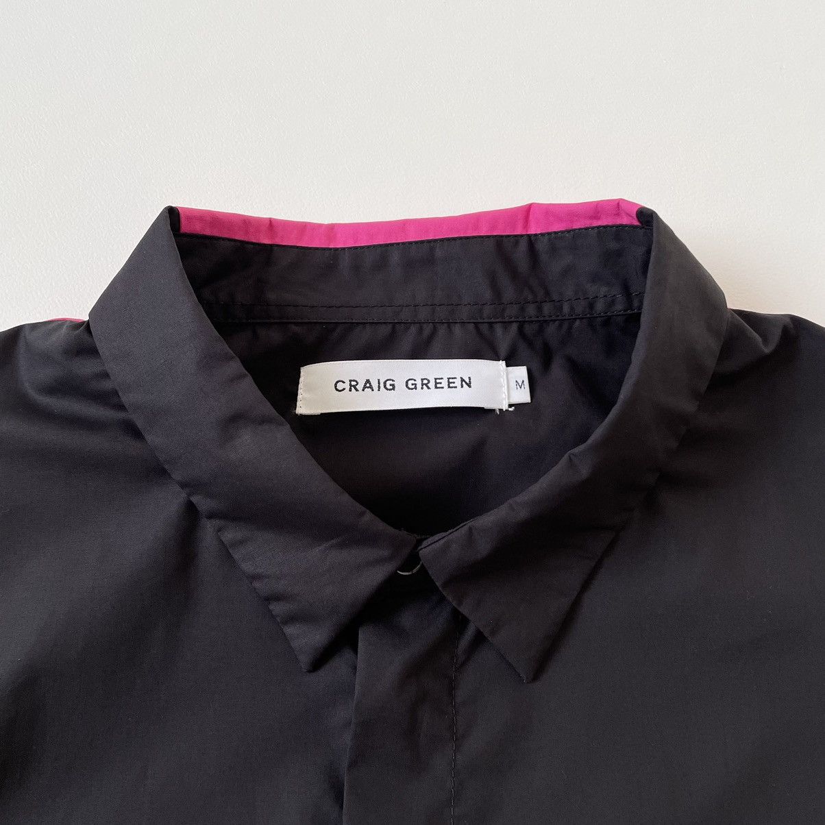 Craig Green Pink ‘3D Blur’ Print Shirt Size US M / EU 48-50 / 2 - 5 Thumbnail