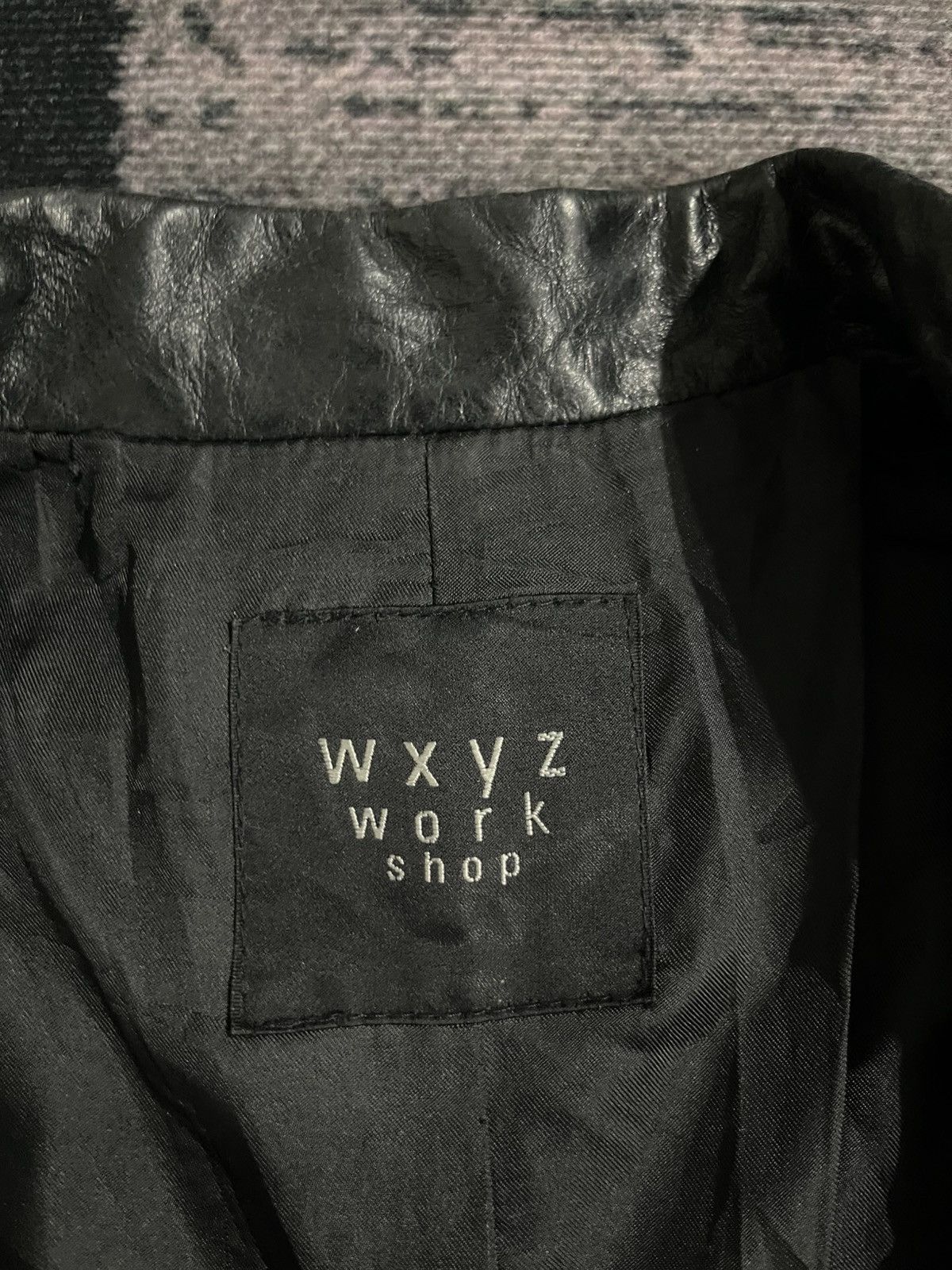 Yohji Yamamoto Vintage WXYZ Workshop Leather Jacket Size XS / US 0-2 / IT 36-38 - 12 Thumbnail