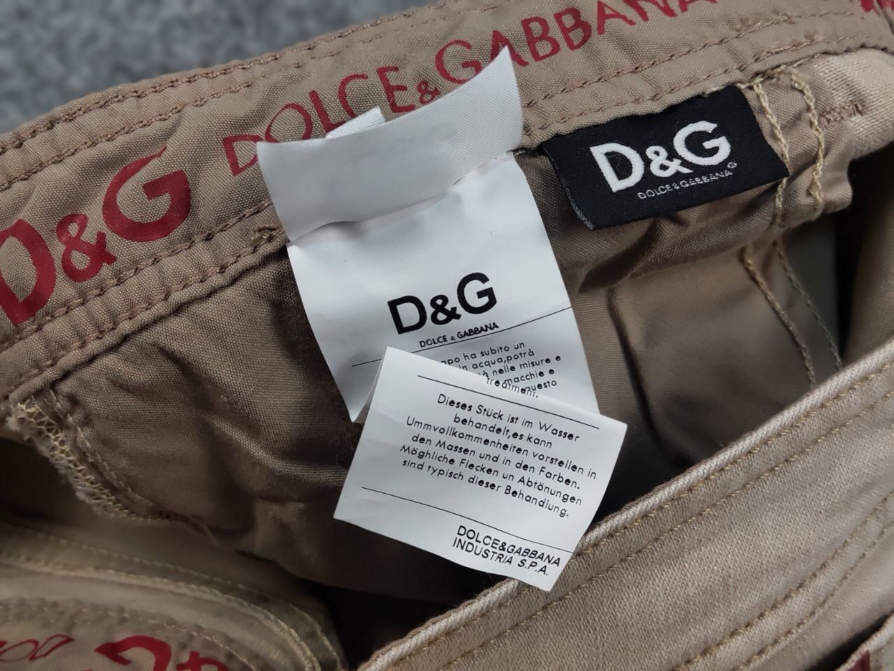 Dolce & Gabbana Vintage 90's Dolce & Gabbana amazing Beige denim tight Jeans Size 30" / US 8 / IT 44 - 20 Thumbnail