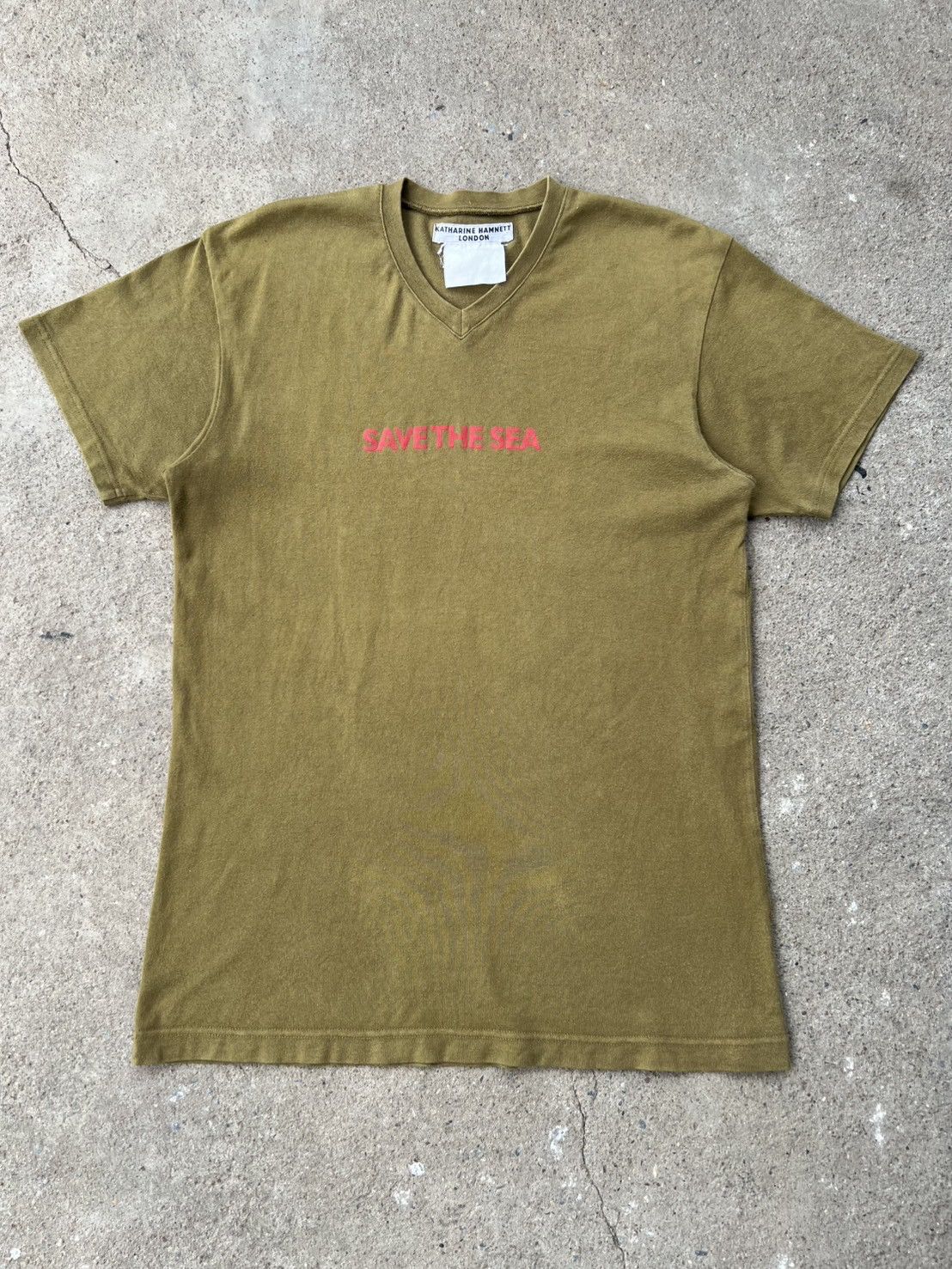 Katharine Hamnett London Ss1997 Vintage Katharine Hamnett London T-Shirt Size US S / EU 44-46 / 1 - 1 Thumbnail