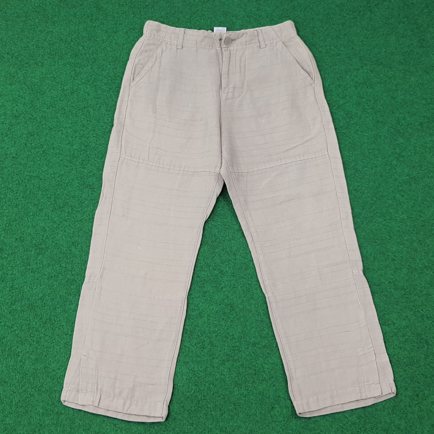 Issey Miyake Vintage Plantation by Issey Miyake Japan Capri C235N21 Size US 31 - 1 Thumbnail