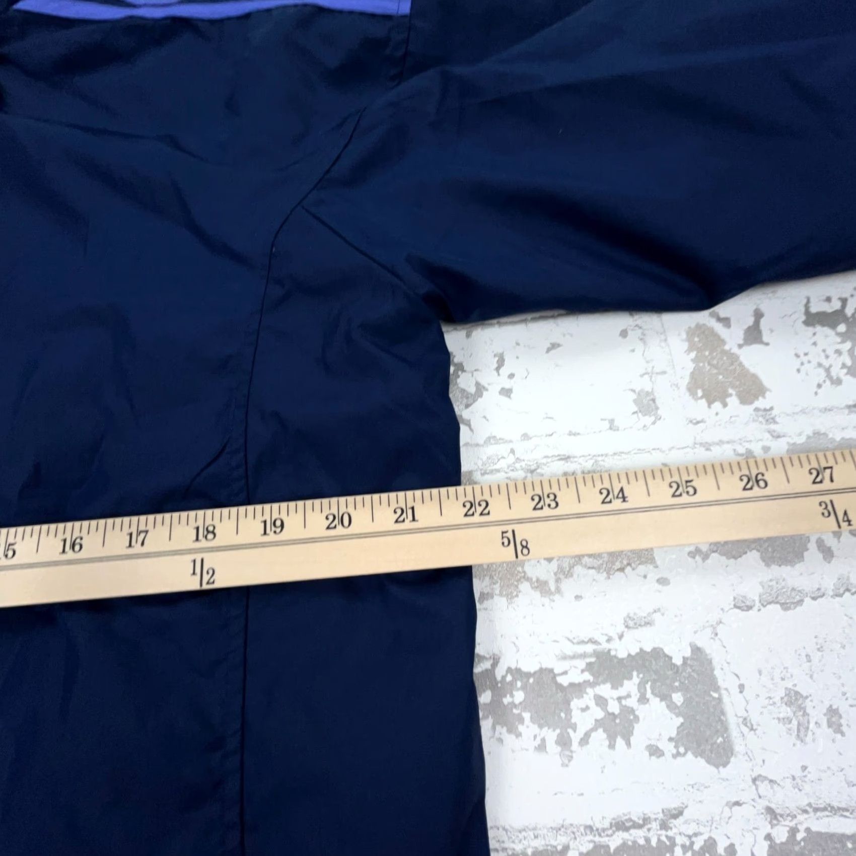 Adidas Adidas Jacket Women Large Blue Purple Windbreaker Track Suit Warm Up Lined VTG Size L / US 10 / IT 46 - 7 Thumbnail