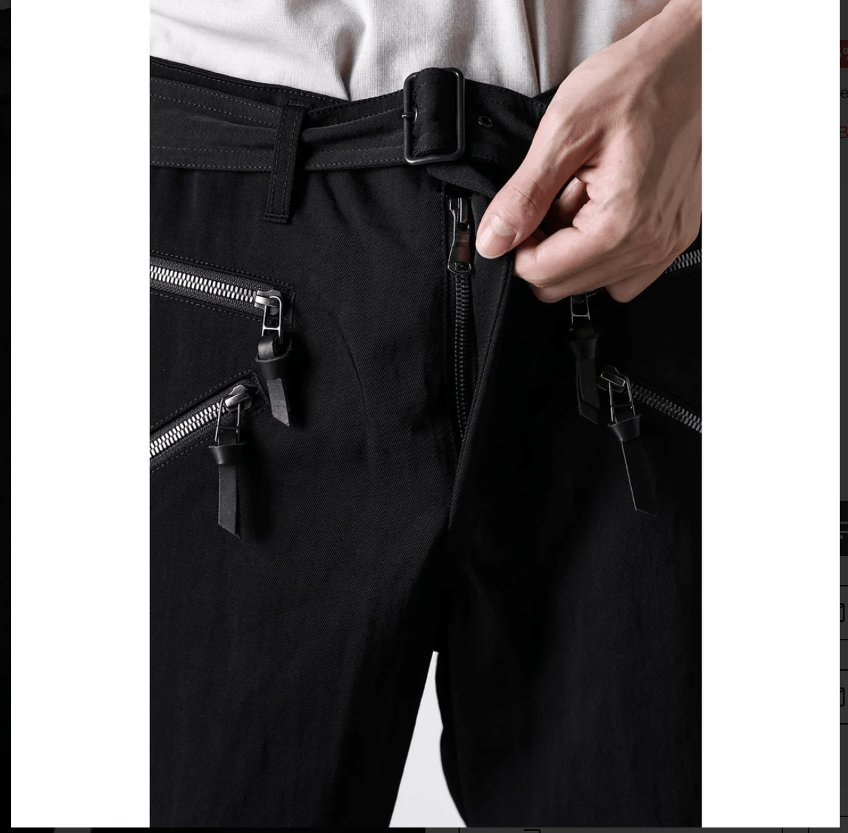 The Viridi-anne NWT F/W26 $740 5 Zip Tech Pants Size US 32 / EU 48 - 8 Thumbnail