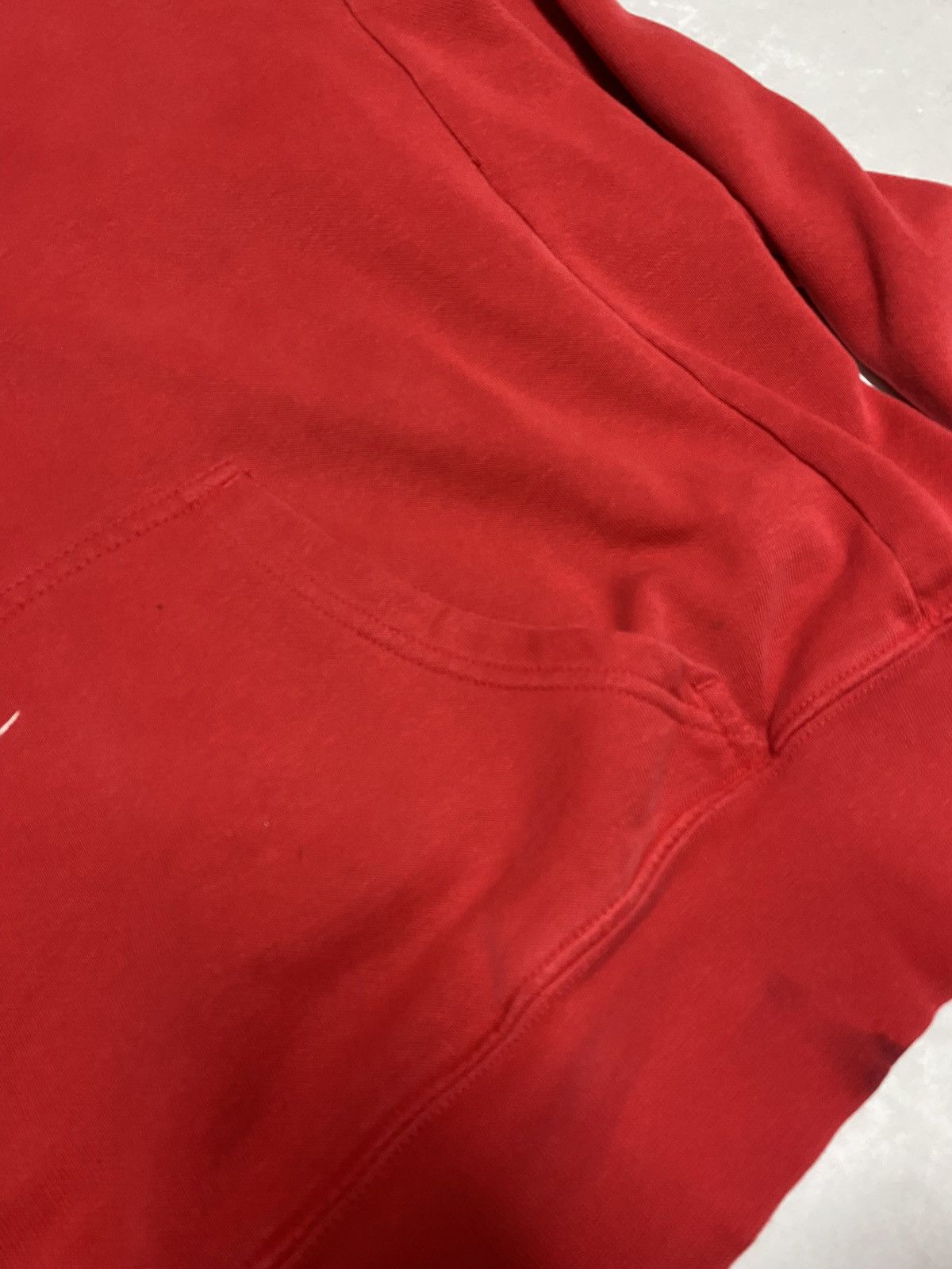 Nike × Vintage Crazy Vintage 90’s Nike Ohio State Centre Swoosh Hoodie L Size US L / EU 52-54 / 3 - 8 Thumbnail