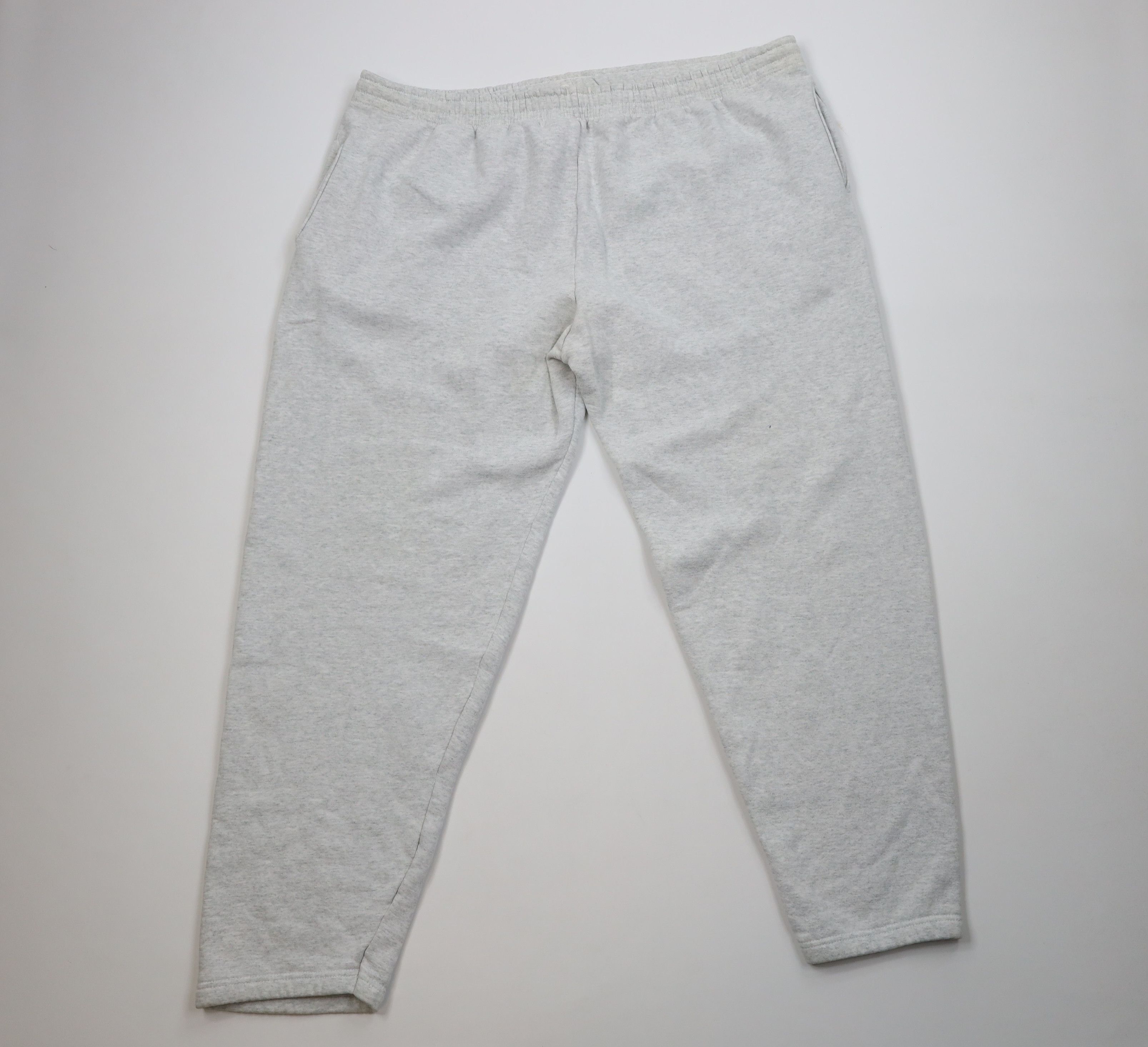 Vintage Vintage 90s Streetwear Heavy Sweatpants Heather Gray USA Size US 42 / EU 58 - 1 Thumbnail