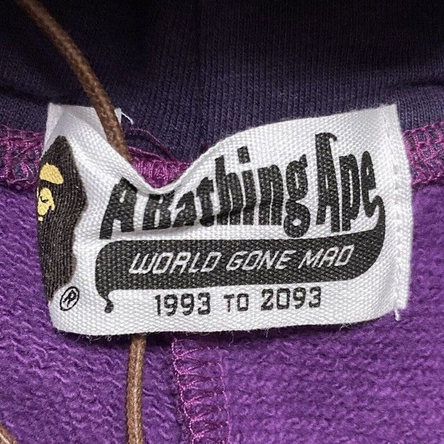 Bape BAPE SHARK HOODIE FACE MASK Neck Warmer Purple Camo APE Size ONE SIZE - 6 Thumbnail