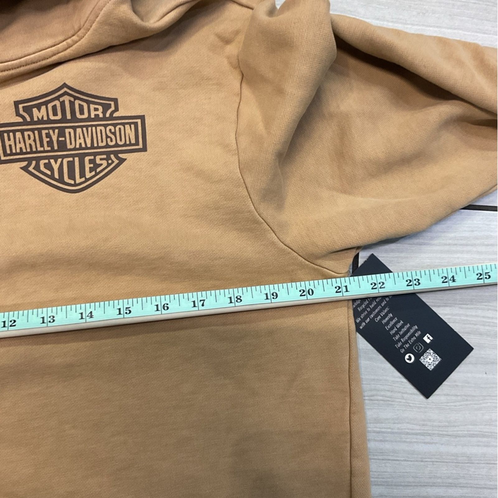 Harley Davidson Vintage Harley Davidson “Soars Alone” Brown Hoodie Size US XXL / EU 58 / 5 - 5 Thumbnail