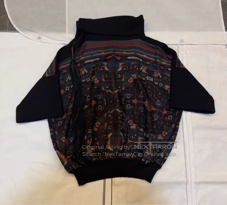 Hermes Hermes Retro tassel pure silk top Size XS / US 0-2 / IT 36-38 - 2 Thumbnail