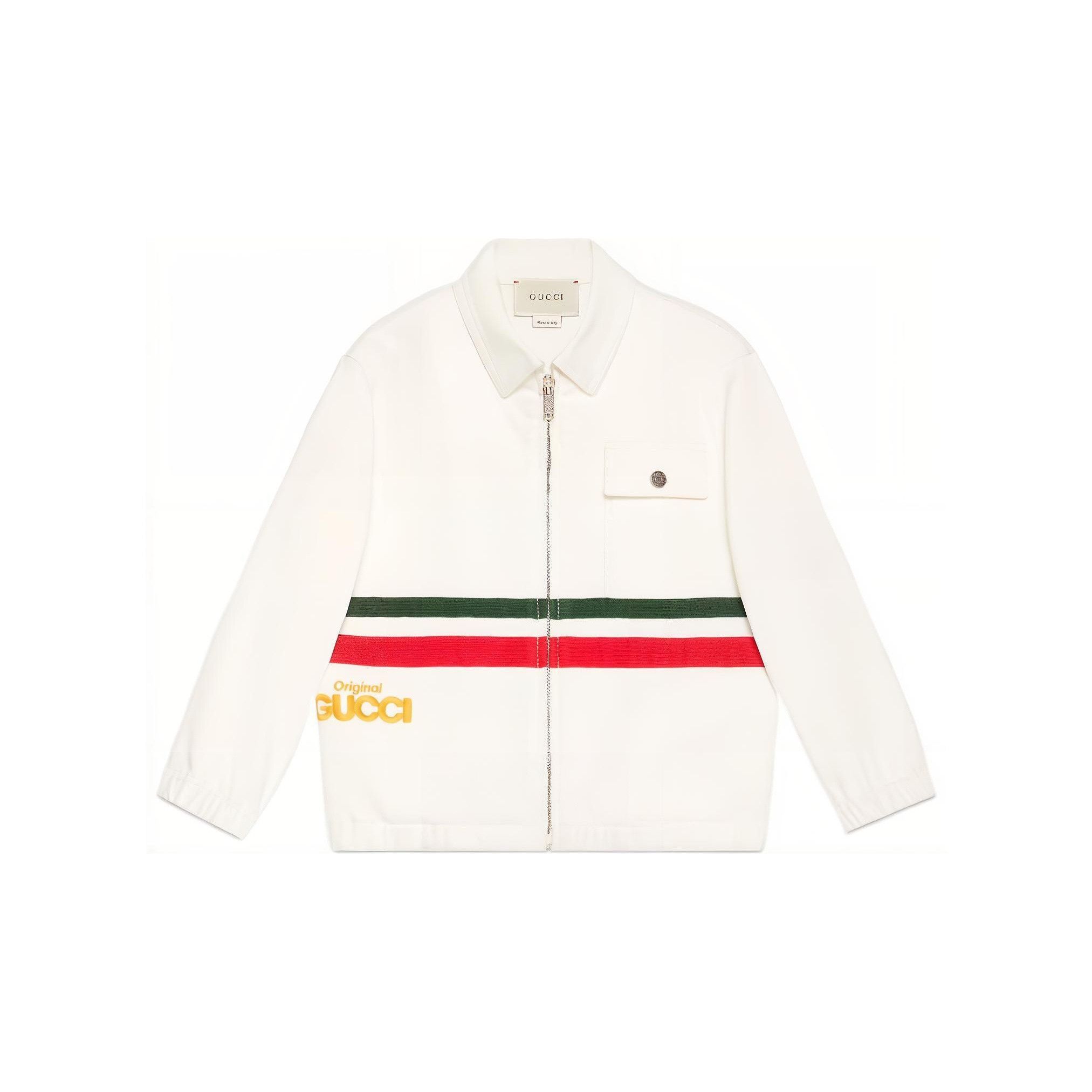 Gucci Gucci SS22 Striped Denim Pilot Jacket-2506 Size US S / EU 44-46 / 1 - 2 Thumbnail
