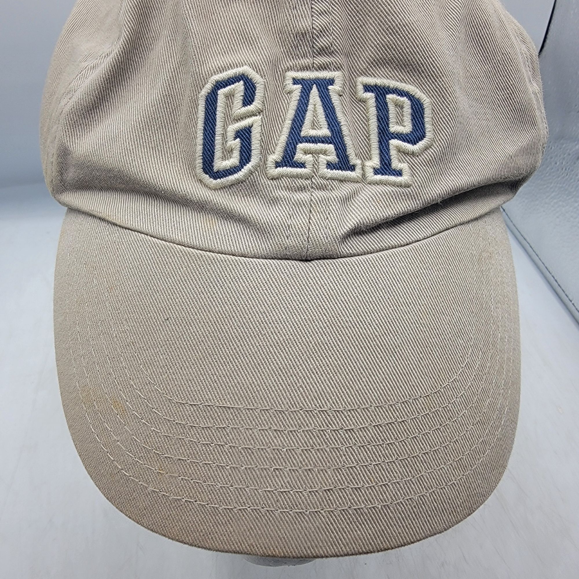 Gap Gap Adults Medium Beige Cotton Baseball Hat Cap Adjustable C Size ONE SIZE - 11 Thumbnail