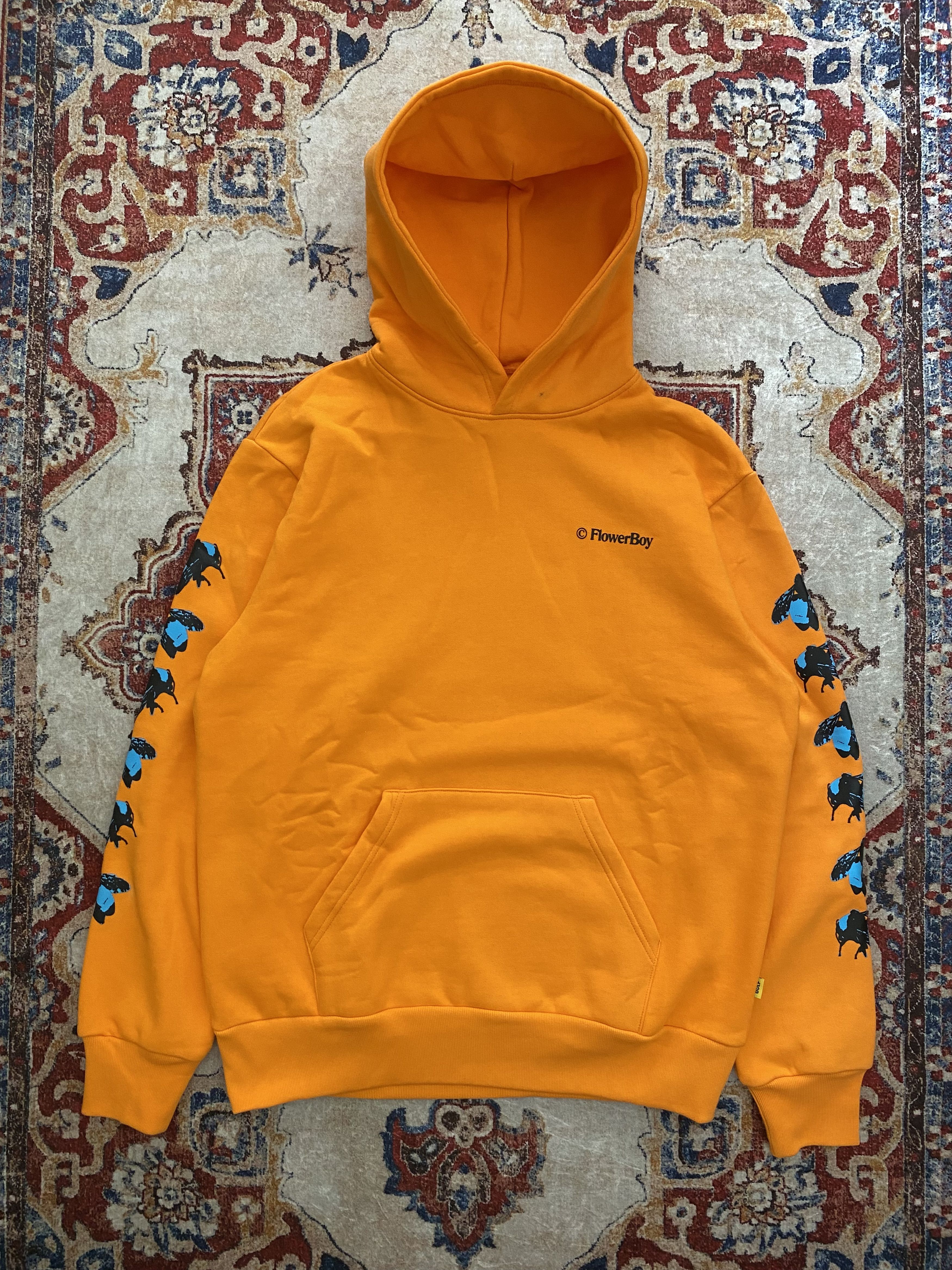 Golf Wang Golf Wang Save the Bees Hoodie - Orange Size US L / EU 52-54 / 3 - 3 Thumbnail