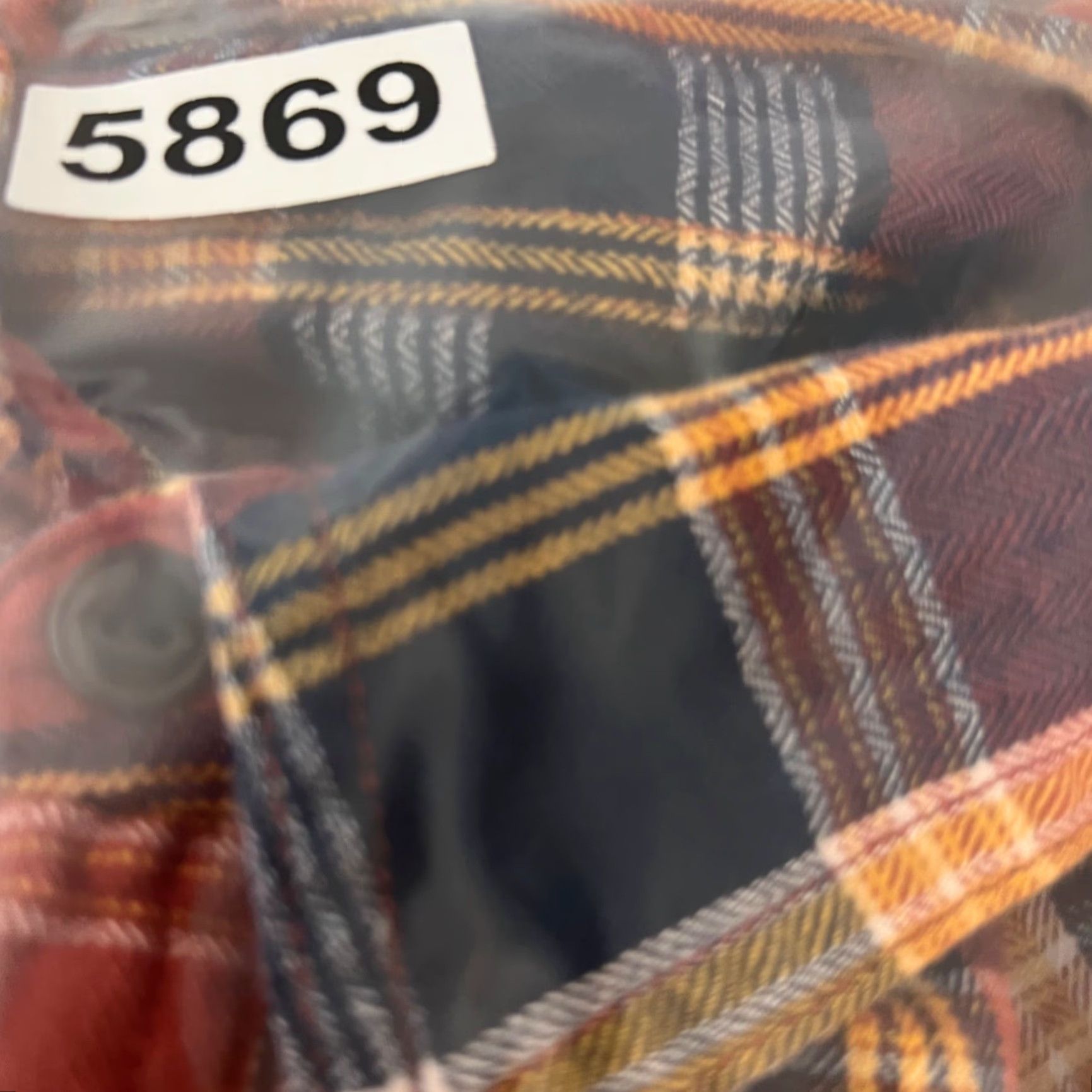 Gap Gap Shirt Mens XL Plaid Flannel Button-Down Regular Fit Red Size US XL / EU 56 / 4 - 7 Thumbnail