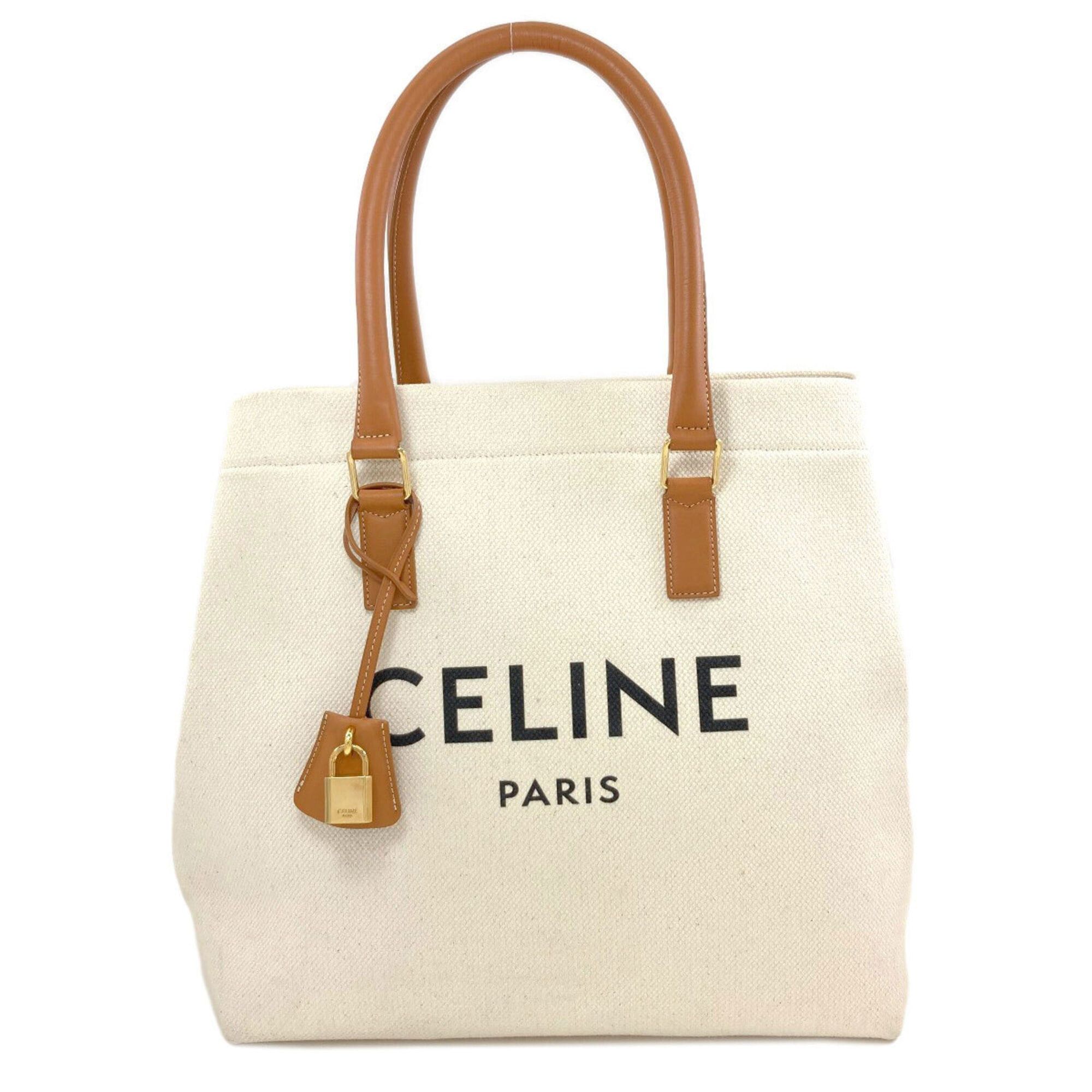 Celine Celine Horizontal Cabas Canvas Handbag for Women Size ONE SIZE - 1 Thumbnail