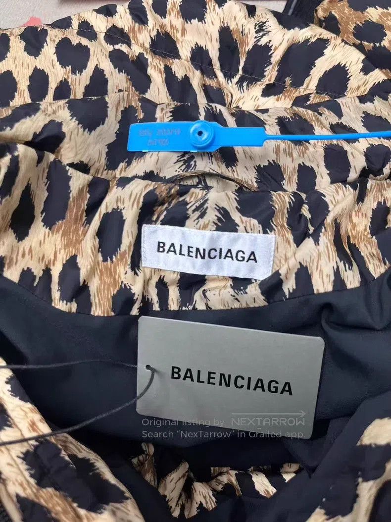 Balenciaga Balenciaga Leopard Print Cotton Jacket Size L / US 10 / IT 46 - 3 Thumbnail