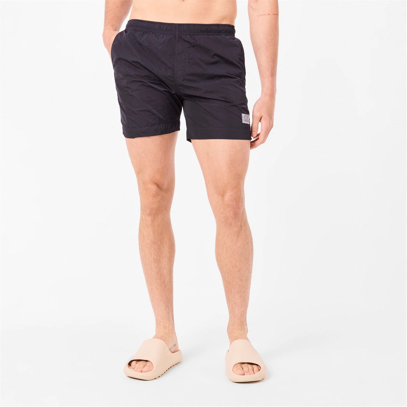C.P. Company o1g2r1mq0426 Chrome Swim Shorts in Navy Size US 40 / EU 56 - 2 Thumbnail