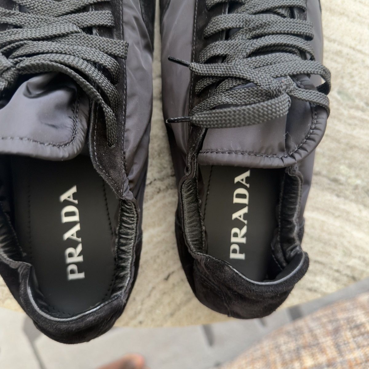 Prada Prada Collapse Re-Nylon/Suede Sneakers 🚫READ DESCRIPTION🚫 Size US 11 / EU 44 - 7 Thumbnail