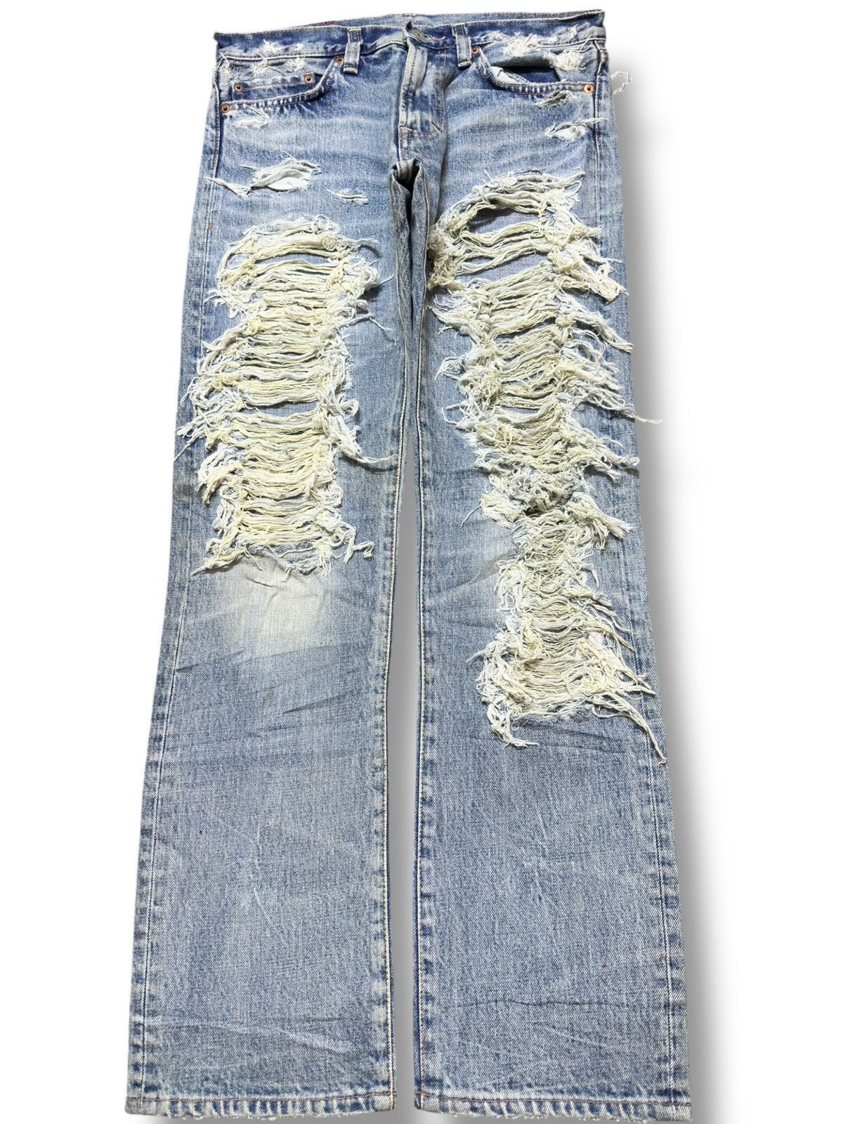 Hysteric Glamour Vintage RNA.Inc Faded Ripped Distressed Denim Size US 30 / EU 46 - 1 Thumbnail
