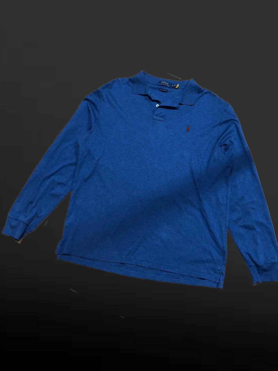 Polo Ralph Lauren Polo Ralph Lauren Long Sleeve Blue Vintage Size US XL / EU 56 / 4 - 1 Thumbnail