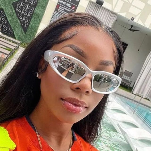Other y2k fashionable sunglasses excellent quality /swaggy vibe Size ONE SIZE - 4 Thumbnail