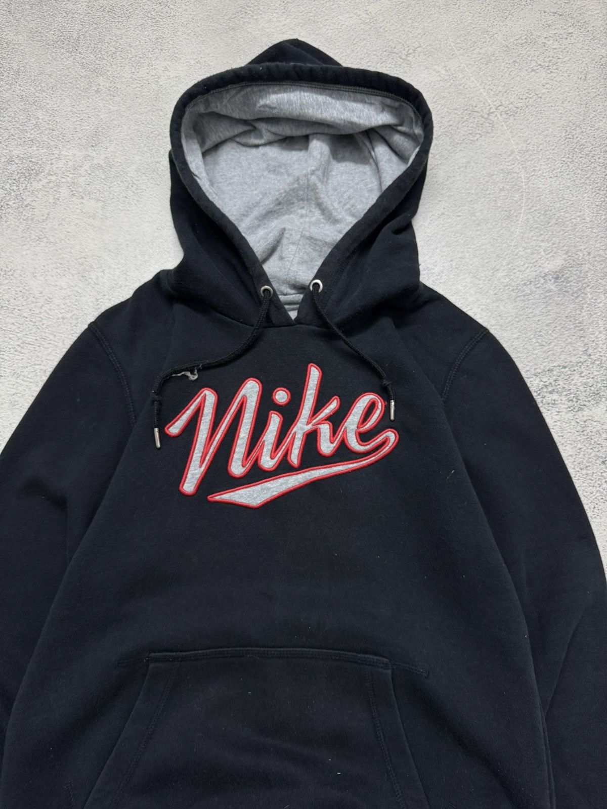 Nike Vintage Y2K Nike Big Swoosh Hoodie 00’s Size US S / EU 44-46 / 1 - 2 Thumbnail