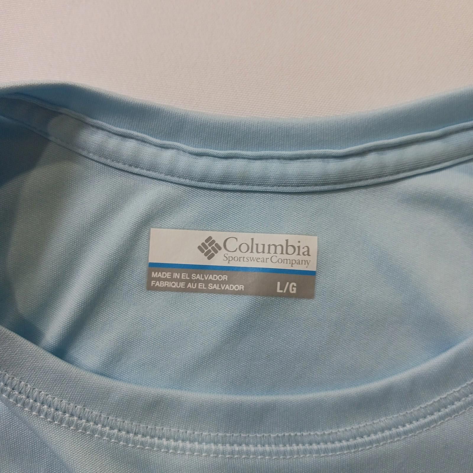 Columbia Columbia Omni-Shade AL8460 Women's Blue T-Shirt Size Large Size L / US 10 / IT 46 - 4 Thumbnail