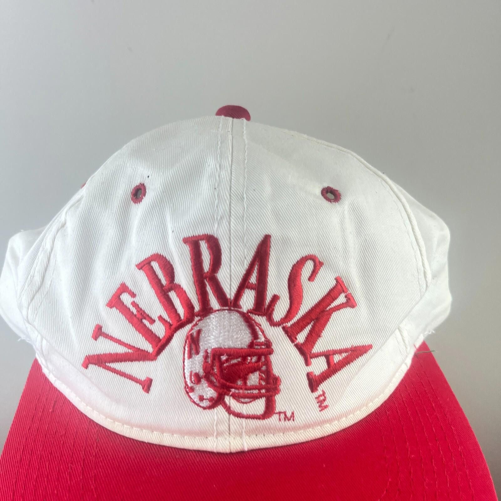 Vintage Vintage 90s Nebraska Huskers Snapback Hat Back Hit Size ONE SIZE - 2 Thumbnail