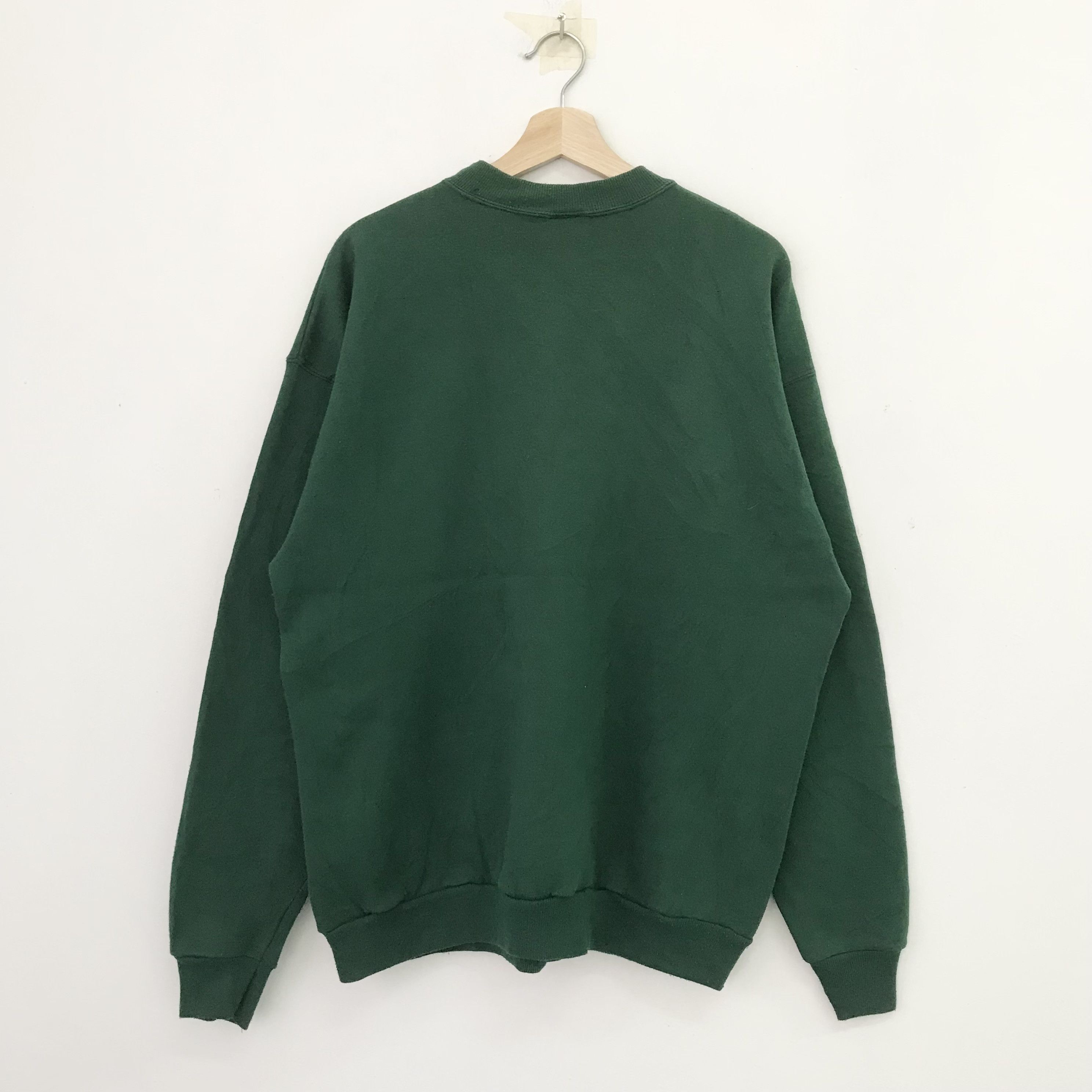 Hanes vintage hanes sweatshirt green - 616 Size US XL / EU 56 / 4 - 2 Thumbnail
