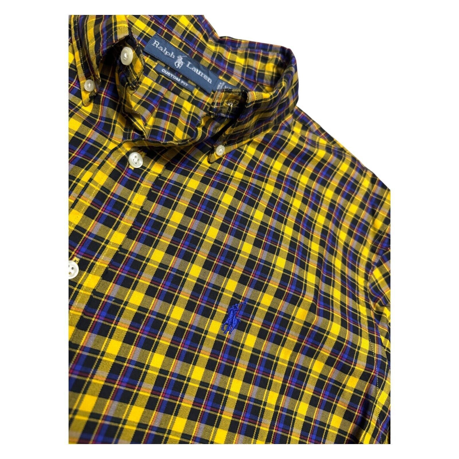 Polo Ralph Lauren POLO RALPH LAUREN Plaid Business Casual Designer Shirt XL Size US XL / EU 56 / 4 - 4 Thumbnail
