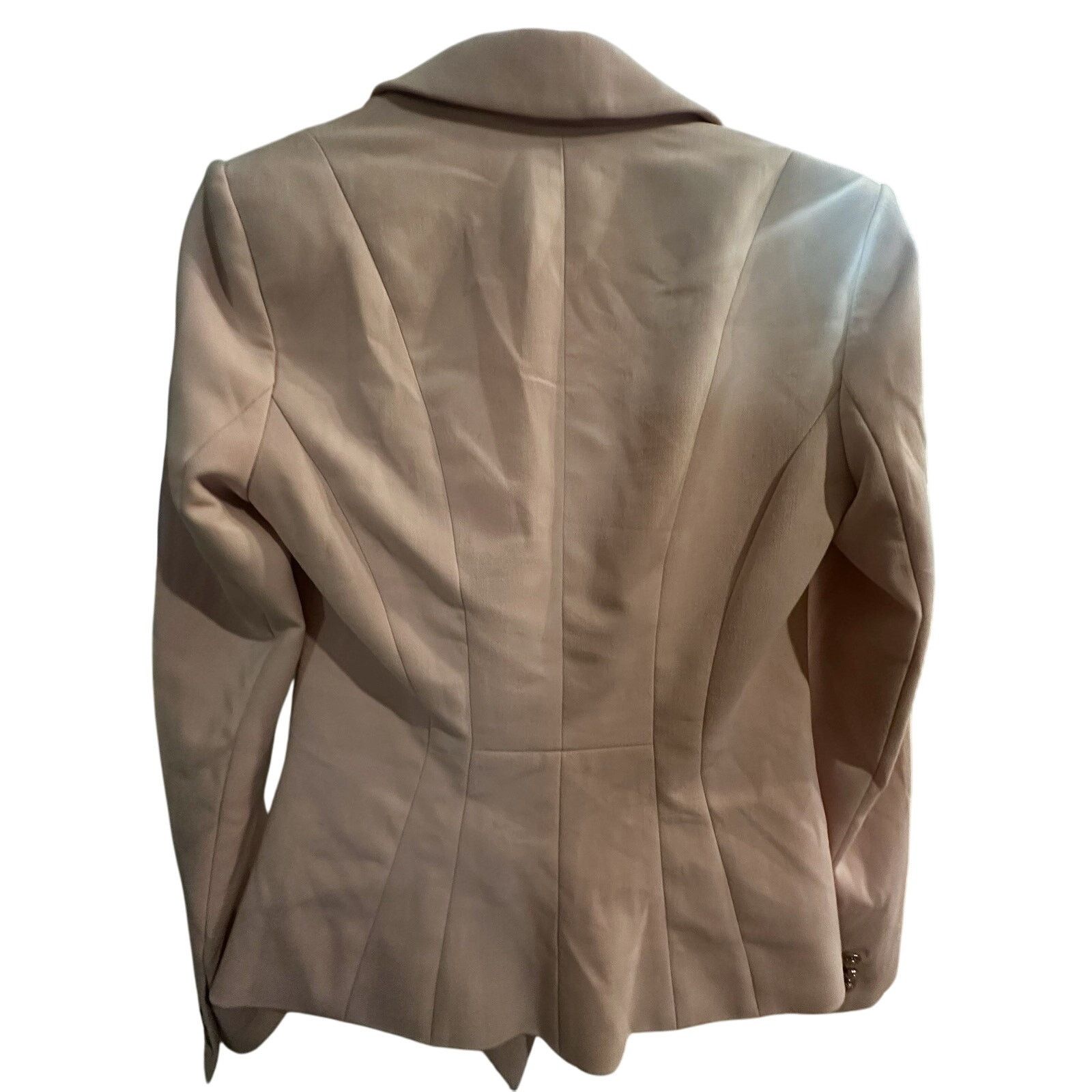 White House Black Market WHBM Blush Pink Blazer Size 2 Single Button Front Size XS / US 0-2 / IT 36-38 - 4 Thumbnail