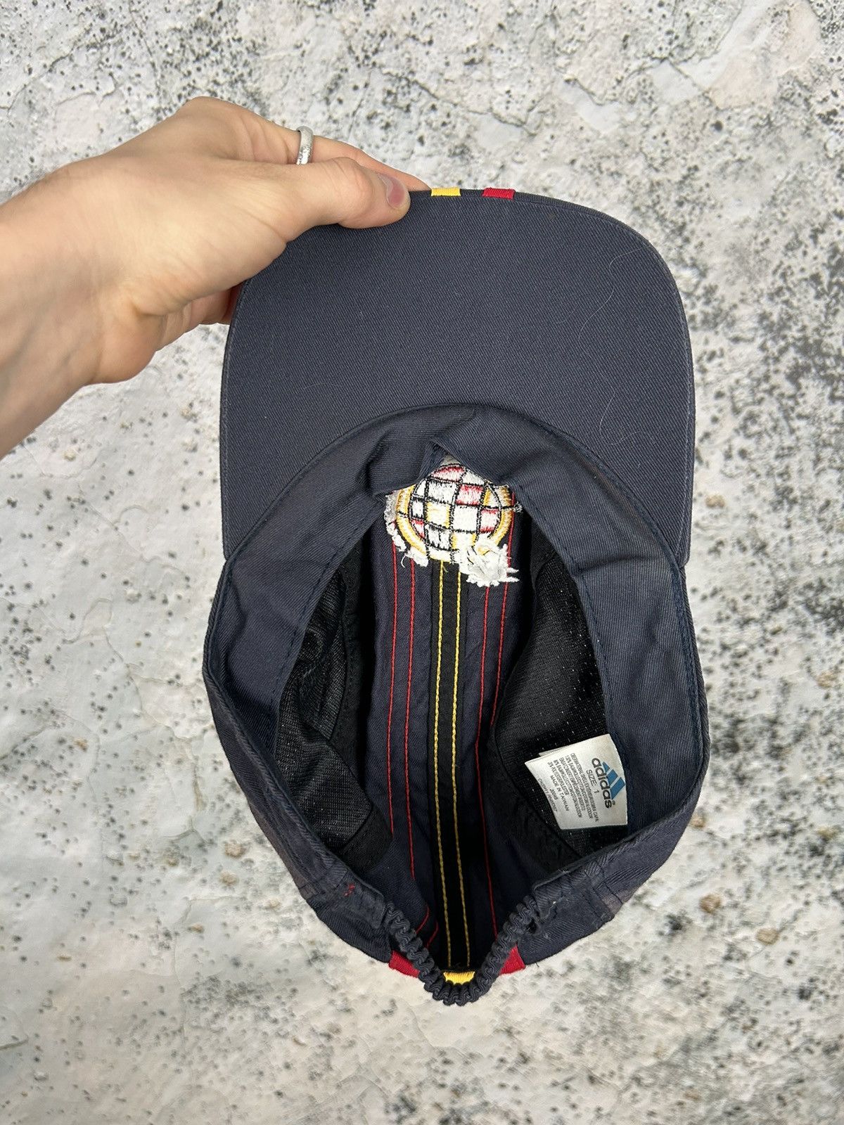 Adidas × Vintage Vintage Adidas Spain Hat Soccer Football 90s World Cup Size ONE SIZE - 6 Thumbnail
