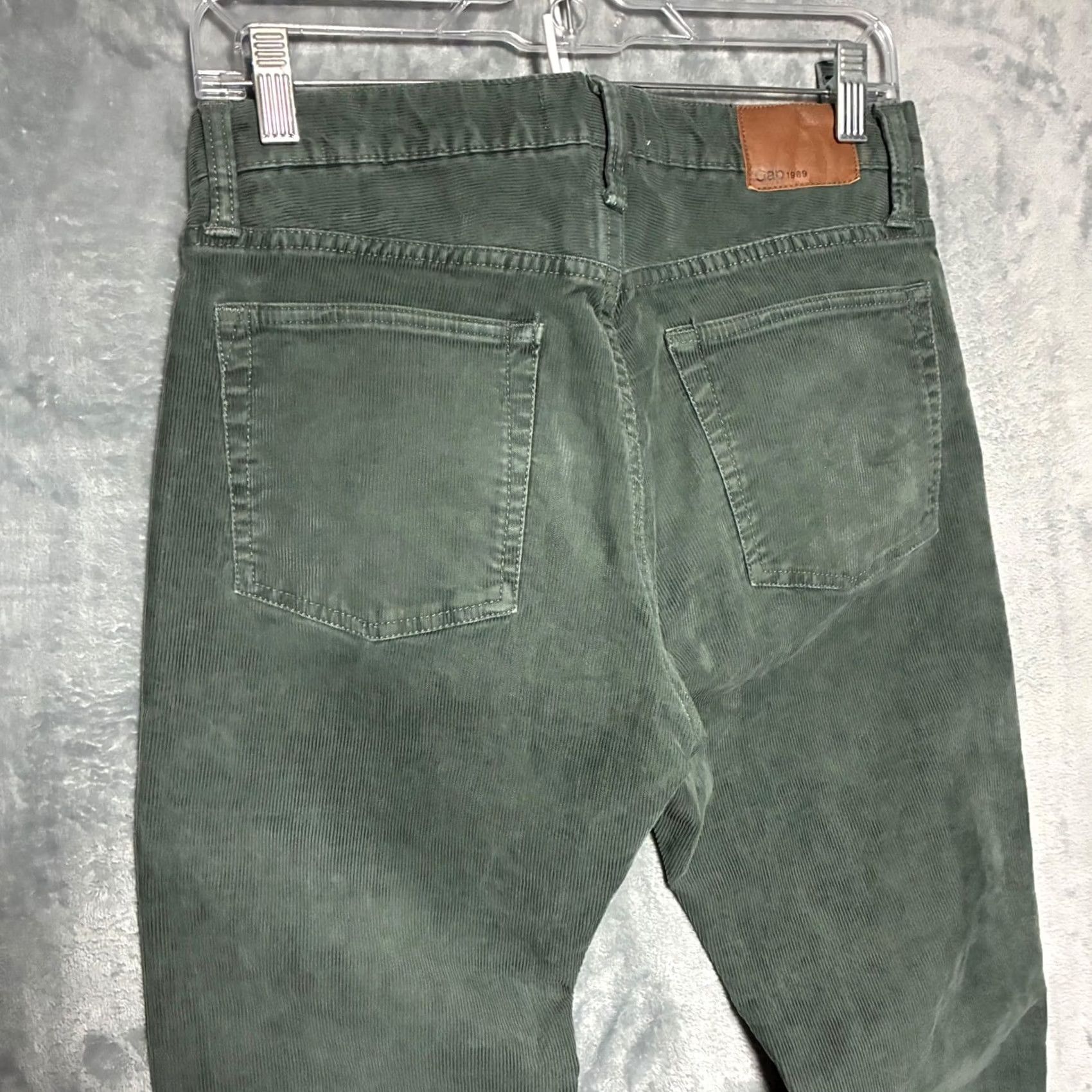 Gap VINTAGE Gap 1969 Slim Fit Corduroy Pants Men Green 28x30 Casual Everyday Size US 28 / EU 44 - 4 Thumbnail