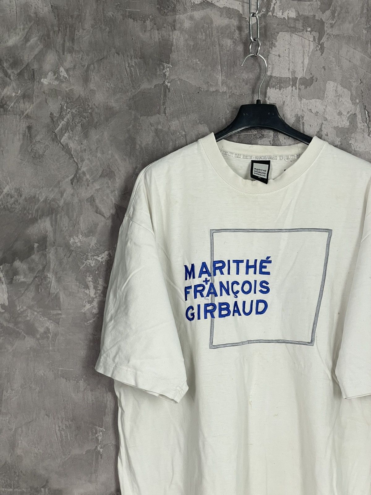 Marithe + Francois Girbaud × Vintage Vintage Y2K Marithe Francois Girbaud Embroidered T-Shirt Size US XL / EU 56 / 4 - 3 Thumbnail