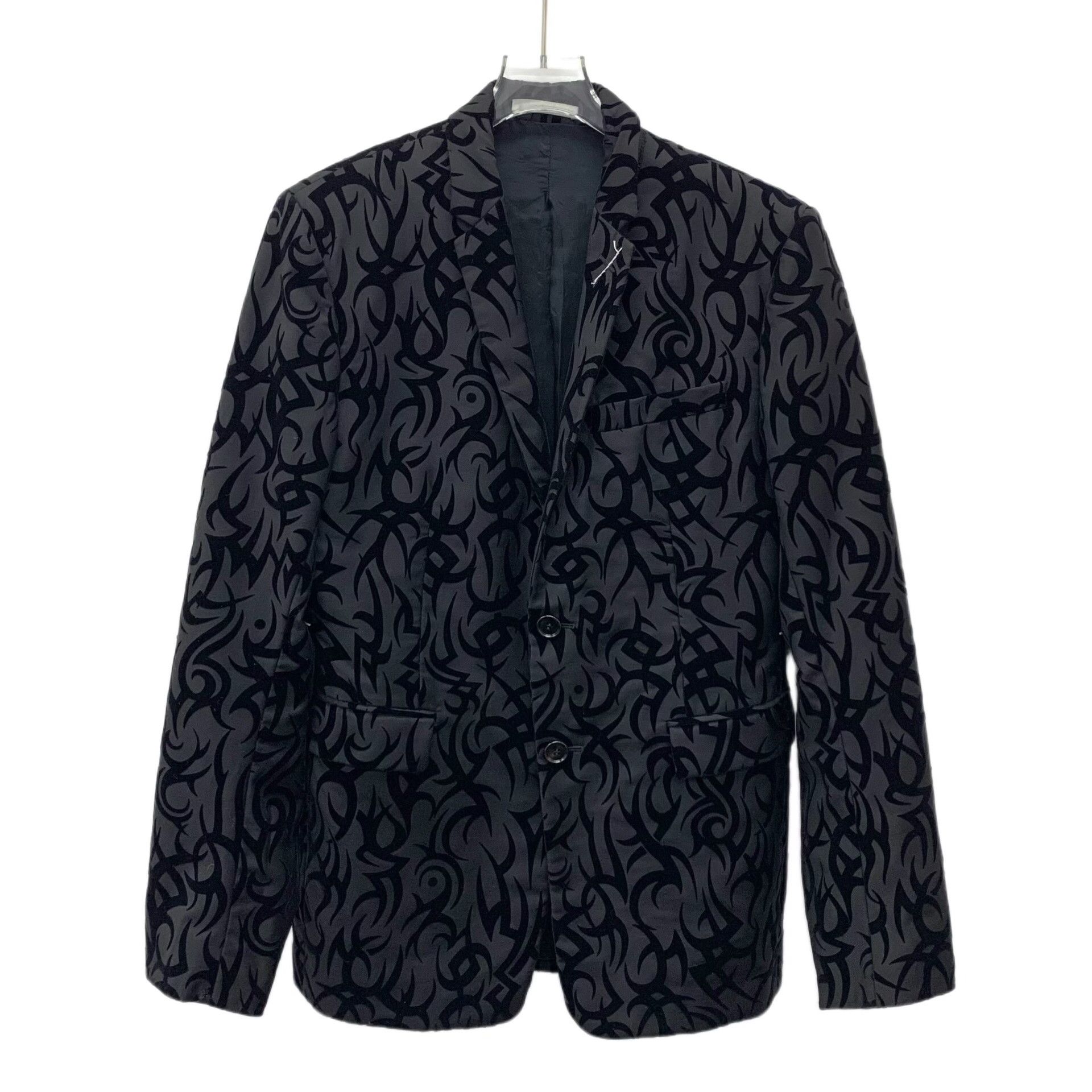 Dior Dior Tribal Flocking Wool Blazer Size 44 Size US S / EU 44-46 / 1 - 1 Thumbnail
