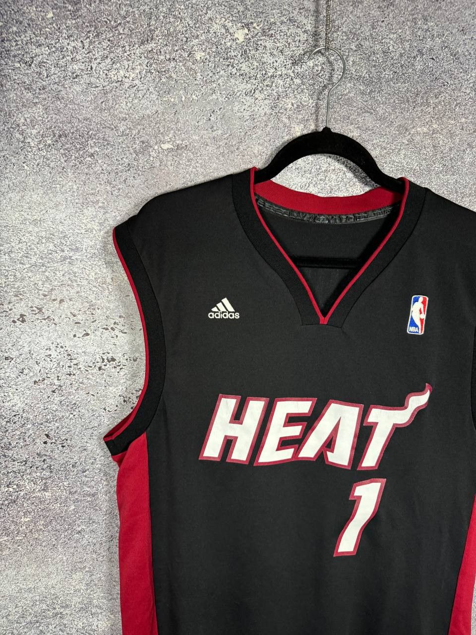 Adidas BOSH Vintage Miami Heat Adidas NBA Jersey Medium Size US M / EU 48-50 / 2 - 3 Thumbnail
