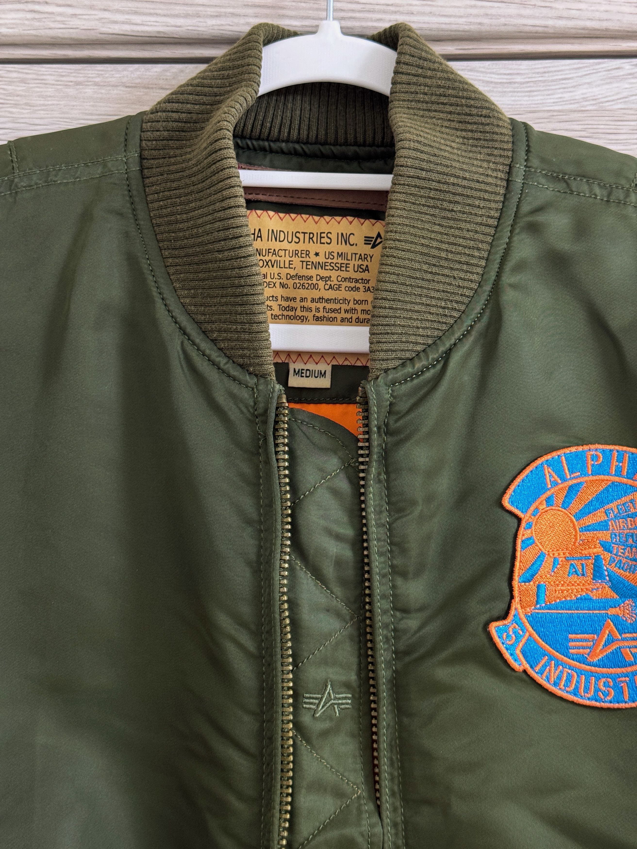 Alpha Industries Alpha Industries MA-1 TT Flying Bomber Jacket Size US M / EU 48-50 / 2 - 3 Thumbnail