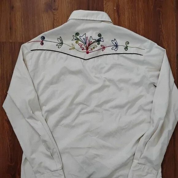Other Vintage Alfie California Embroidered Pearl Western Shirt Size US XL / EU 56 / 4 - 7 Thumbnail