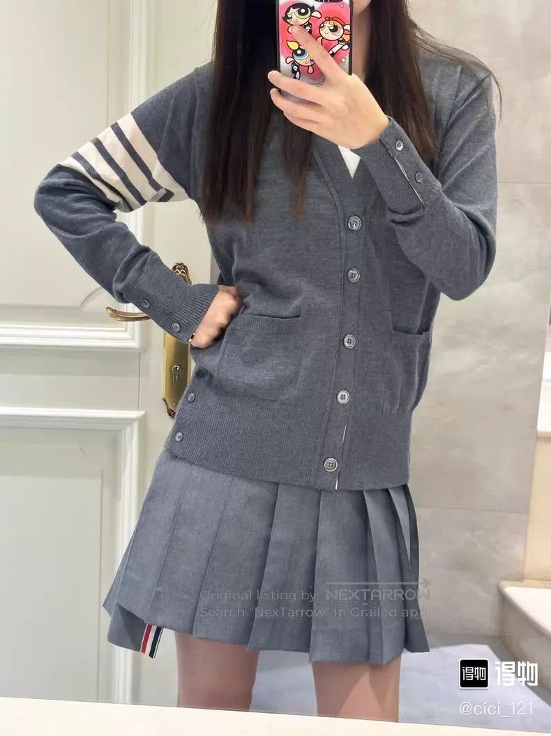 Thom Browne Thom Browne Pleated Skirt Size 26" / US 2 / IT 38 - 9 Thumbnail