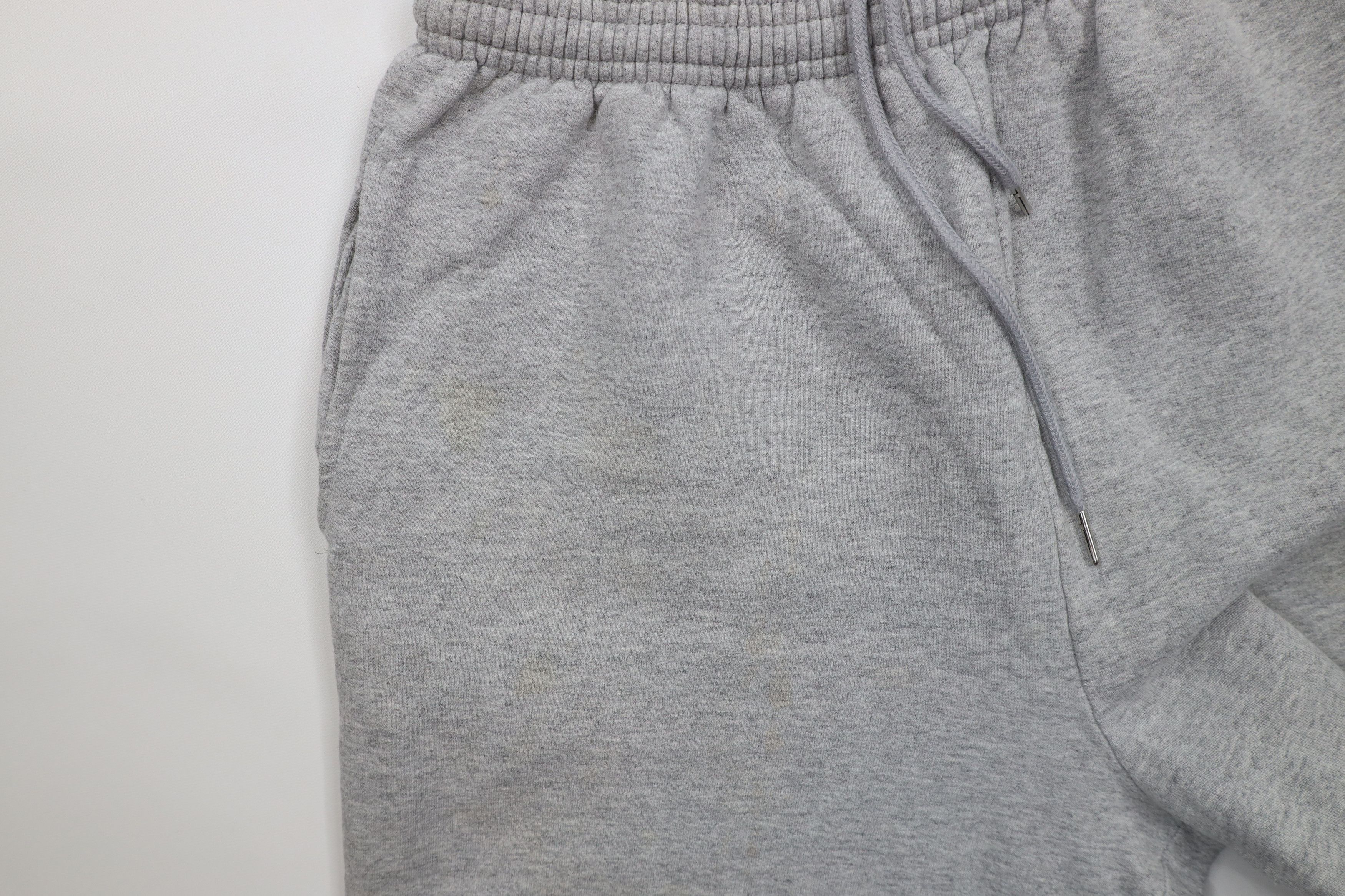 Starter × Vintage Vintage 90s Starter Blank Cuffed Sweatpants Joggers Gray Size US 34 / EU 50 - 6 Thumbnail