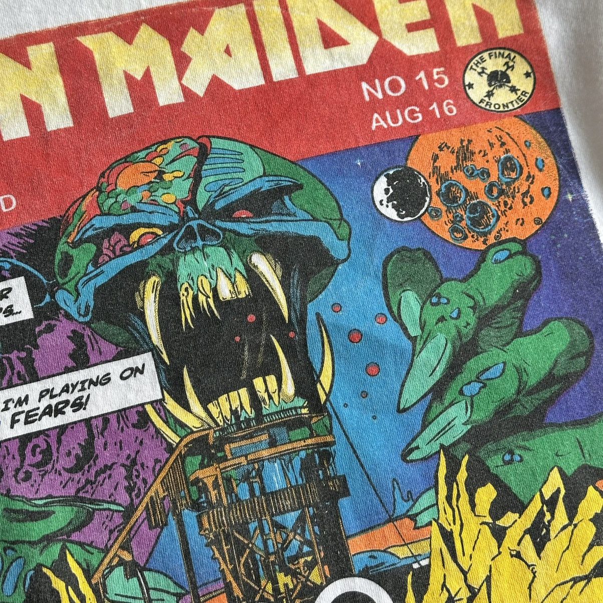 Band Tees Vintage 2010 Iron Maiden El Dorado The Final Frontier Tee Size US L / EU 52-54 / 3 - 7 Thumbnail