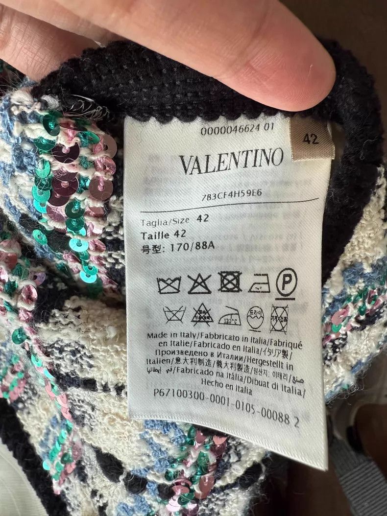 Versace Versace Button-down tweed vest Size S / US 4 / IT 40 - 2 Thumbnail