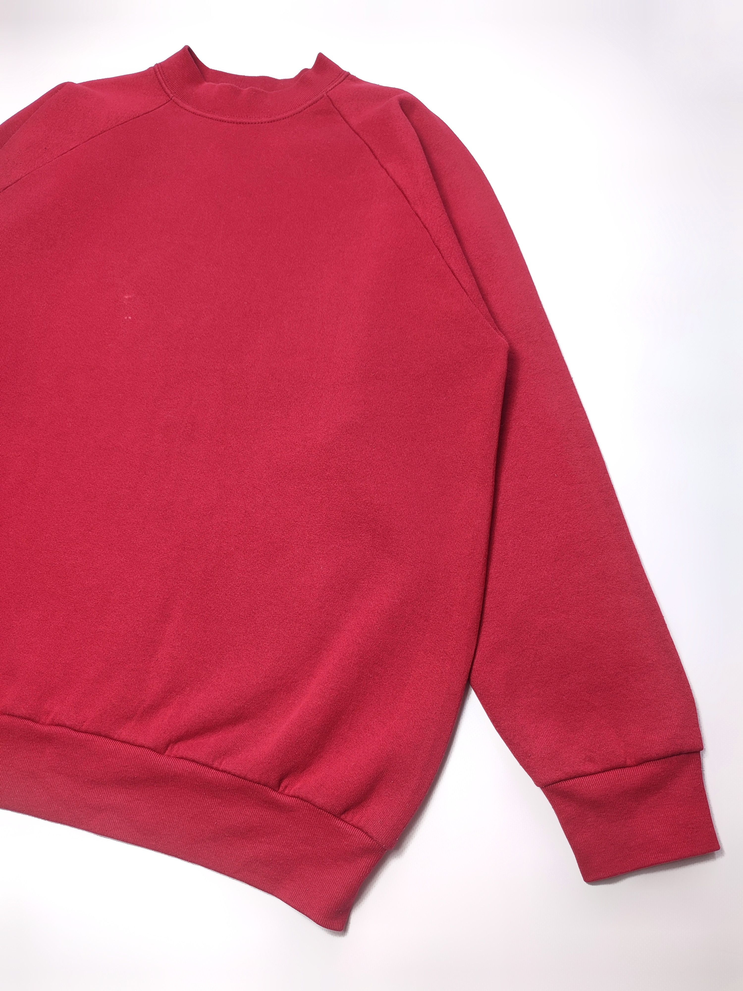 Fruit Of The Loom Vintage Blank Sweatshirt Size US XL / EU 56 / 4 - 7 Thumbnail