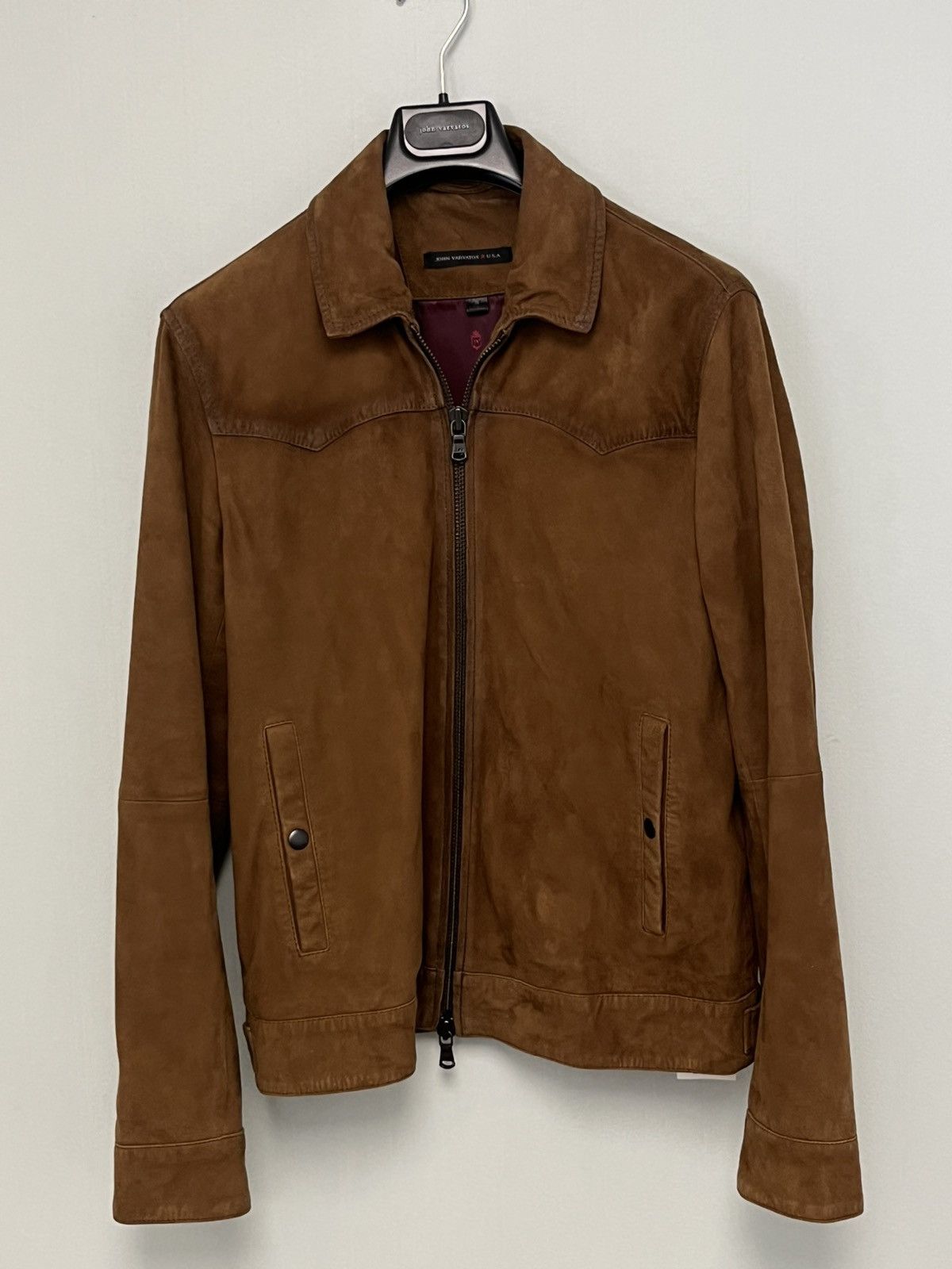 John Varvatos Kingston leather jacket. Small Size US S / EU 44-46 / 1 - 7 Thumbnail