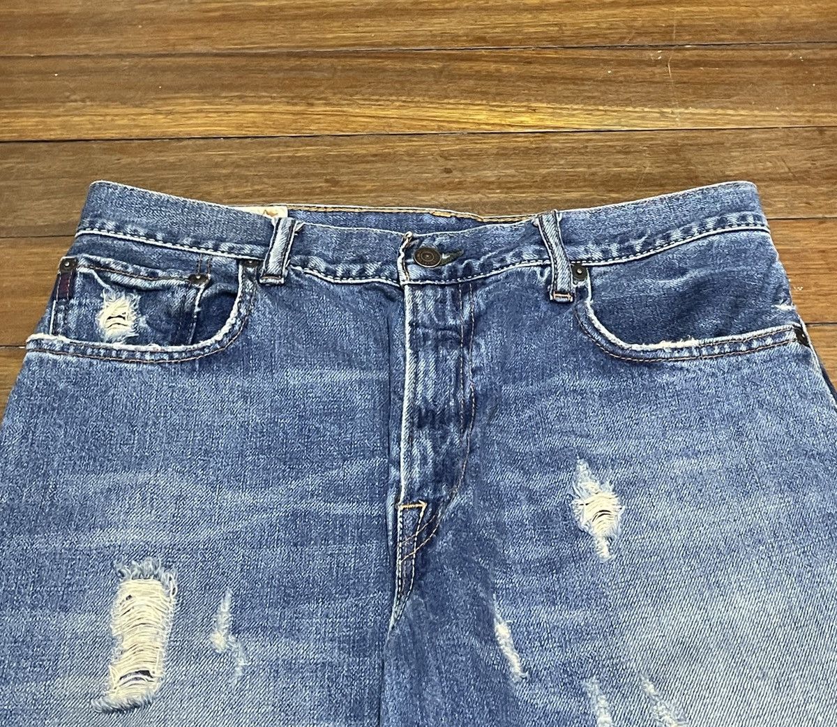 Abercrombie & Fitch × Vintage Rare Design Vintage Abercrombie Fitch Baggy Jeans 2000s Size US 33 - 3 Thumbnail