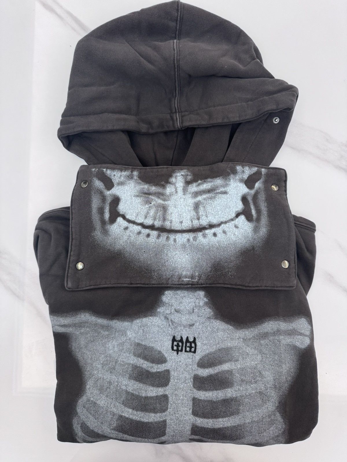 Ksubi × Trippie Redd Skeleton Biggie Hoodie Size US XS / EU 42 / 0 - 4 Thumbnail