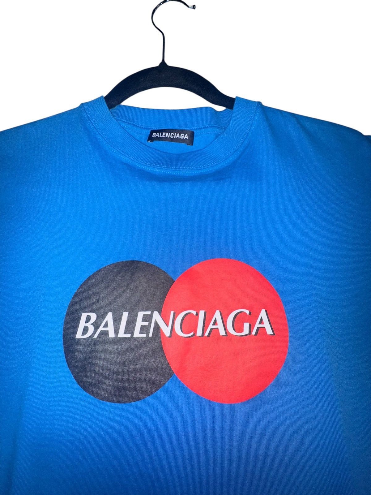 Balenciaga Balenciaga MasterCard Logo Tee Size US L / EU 52-54 / 3 - 2 Thumbnail