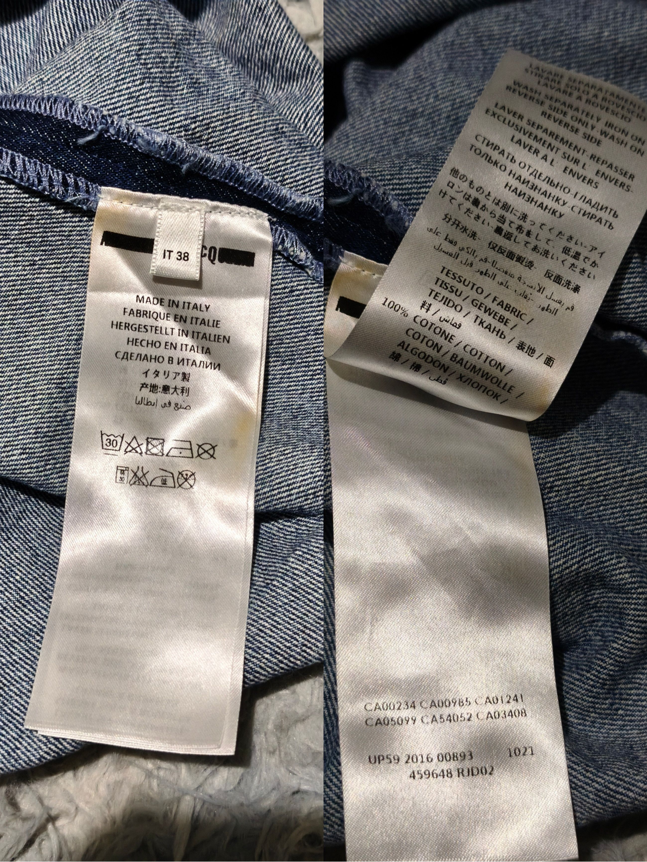 Alexander McQueen Alexander McQueen MCQ Denim Asymmetrical Top Size XS / US 0-2 / IT 36-38 - 9 Thumbnail