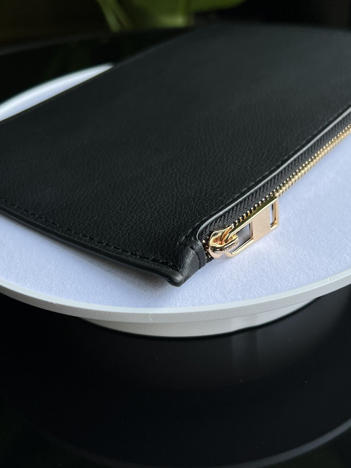 Tom Ford Tom Ford TF Logo Makeup Pouch Black 20.5x14.5cm Size ONE SIZE - 10 Thumbnail