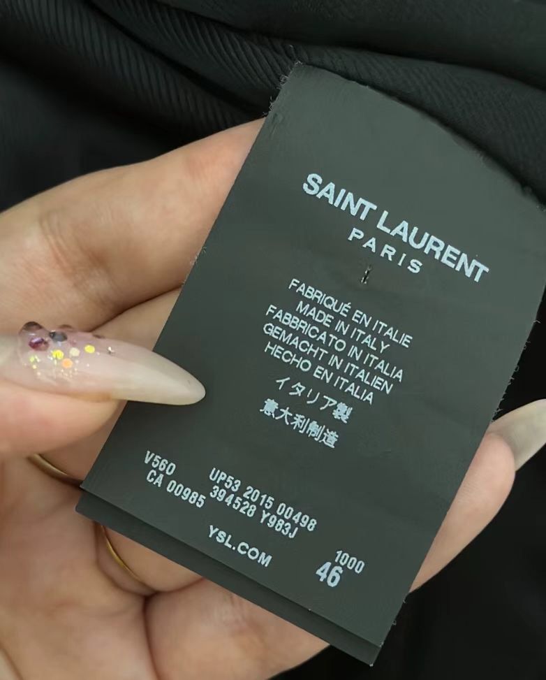 Saint Laurent Paris × Yves Saint Laurent Saint Laurent SLP YSL Zipper Jacket2412-Nextarrow Size US S / EU 44-46 / 1 - 9 Thumbnail